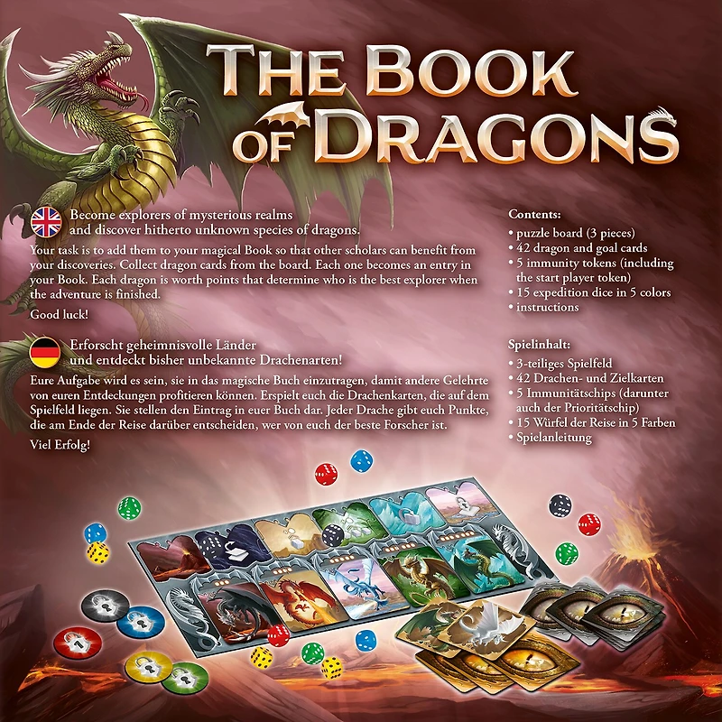 Trefl Games The Book of Dragons Game