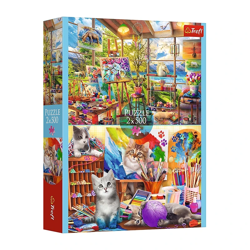 Trefl The Art of Painting 2x500 Piece Puzzle