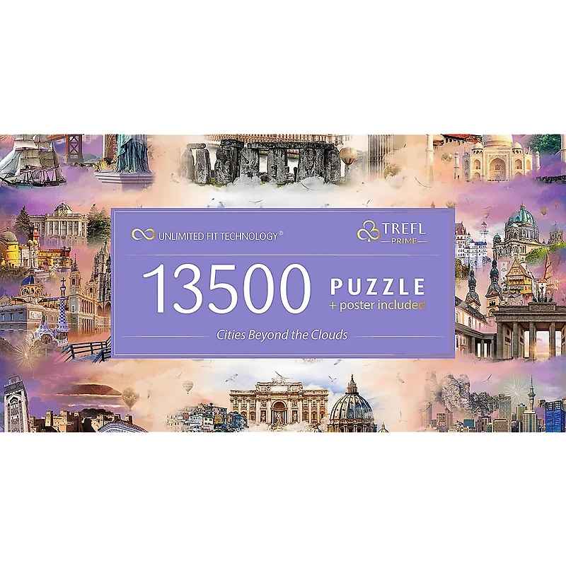 Trefl Prime UFT Cities Beyond the Clouds 13500 Piece Puzzle