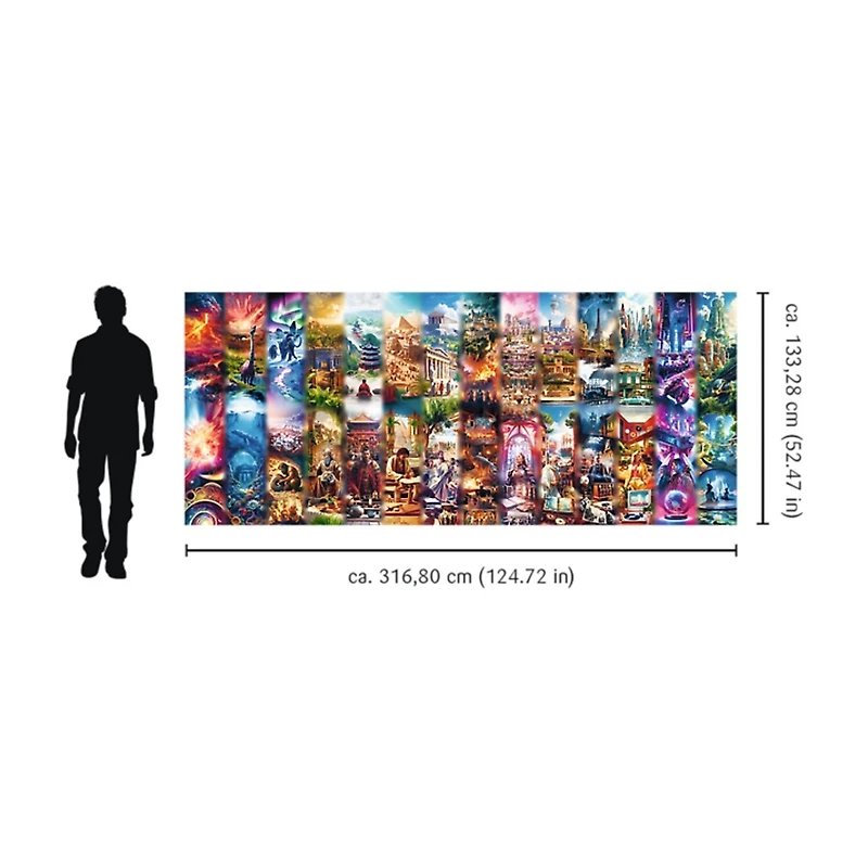 Trefl Prime UFT Earth Chronicles Creation to Future  21000 Piece Puzzle