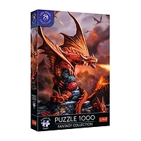 Trefl Premium Plus Anne Stokes Fire Dragon 1000 Piece Puzzle