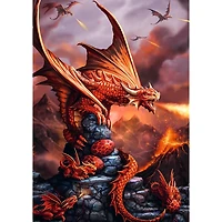 Trefl Premium Plus Anne Stokes Fire Dragon 1000 Piece Puzzle