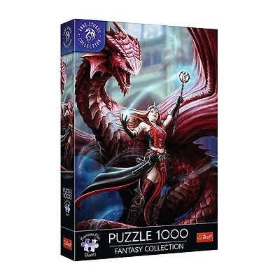 Trefl Premium Plus Anne Stokes Scarlet Mage 1000 Piece Puzzle