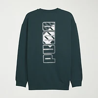 PUMA Mens Crew Neck Long Sleeve Sweatshirt
