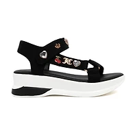 Juicy Couture Womens Ischia Strap Sandals