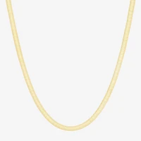 Limited Quantities! Womens 14K Gold 18 Inch Herringbone Chain Necklace
