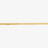 Limited Quantities! Womens 14K Gold 18 Inch Herringbone Chain Necklace
