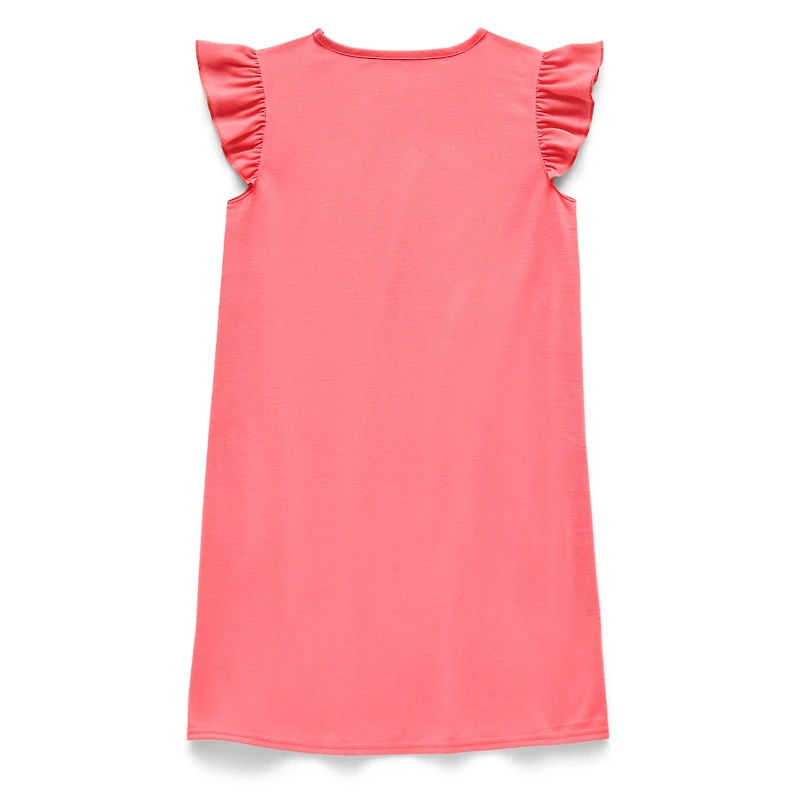 Little & Big Kid Girls Squishmallows Crew Neck Short Sleeve Pajama Set