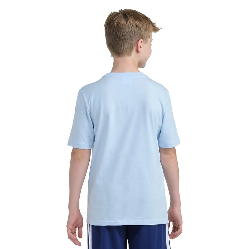 adidas Big Kid Boys Crew Neck Short Sleeve Regular Fit Graphic T-Shirt