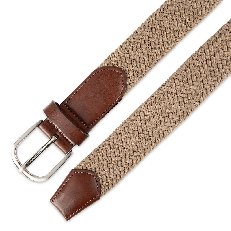 Stafford 35mm Stretch Braid Mens Belt