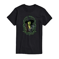Mens Crew Neck Short Sleeve Regular Fit Wicked Big and Tall Graphic T-Shirt