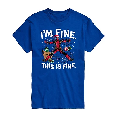 Mens Deadpool Graphic T-Shirt