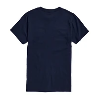 Mens Crew Neck Short Sleeve Regular Fit Big and Tall Graphic T-Shirt