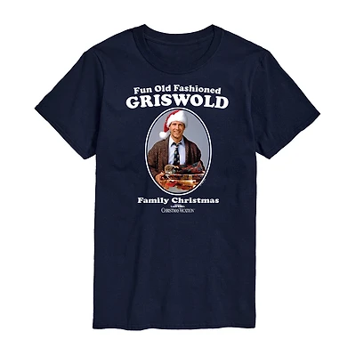 Mens Crew Neck Short Sleeve Regular Fit Big and Tall Graphic T-Shirt