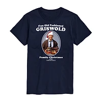 Mens Crew Neck Short Sleeve Regular Fit Big and Tall Graphic T-Shirt