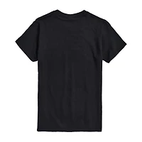 Mens Crew Neck Short Sleeve Regular Fit ELF Big and Tall Graphic T-Shirt