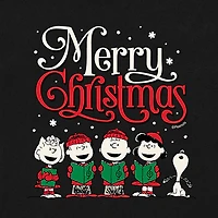 Mens Crew Neck Short Sleeve Regular Fit Peanuts Big and Tall Graphic T-Shirt