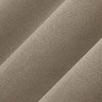Sun Zero Presley Herringbone Magnetic Rod Pocket 100% Blackout Set of 2 Curtain Panel