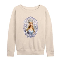 Glinda Frame Womens Boat Neck Long Sleeve Regular Fit Wicked Graphic T-Shirt