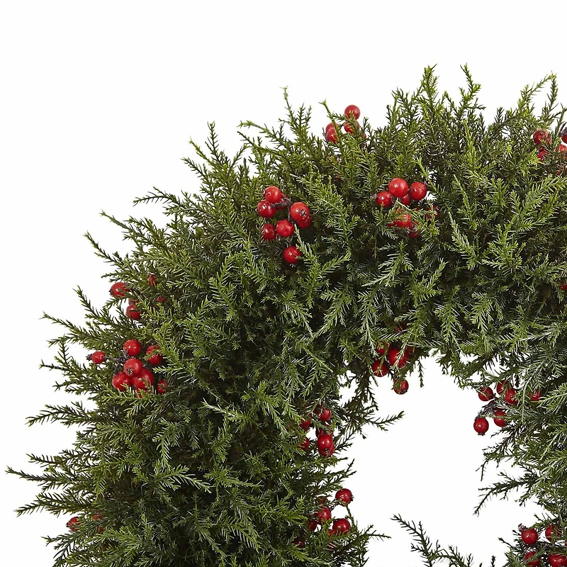 Nearly Natural 20in Wreath