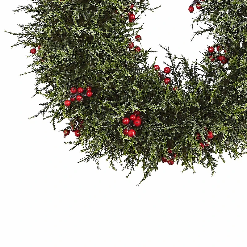 Nearly Natural 20in Wreath
