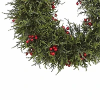 Nearly Natural 20in Wreath