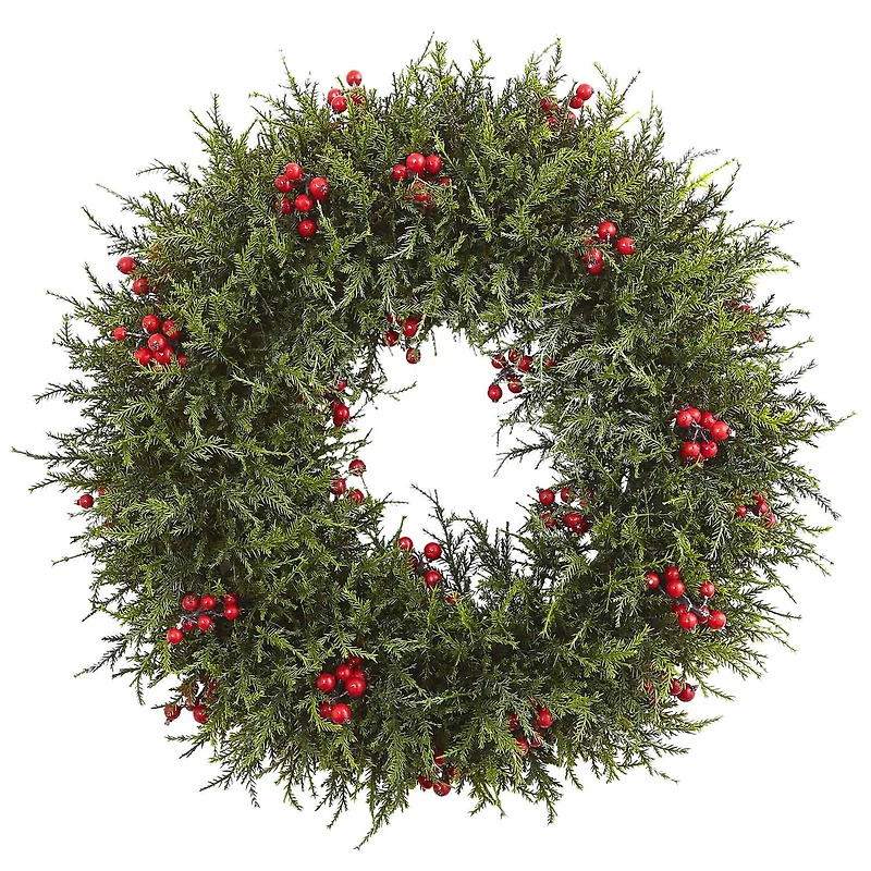 Nearly Natural 20in Wreath