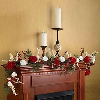 Nearly Natural 28in Pine Cone Christmas Indoor Garland