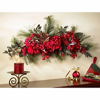Nearly Natural 30" Indoor Christmas Swag