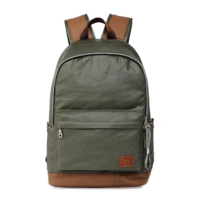 TSD Brand Urban Light Coated Canvas Unisex Adult Adjustable Straps Padded Backpack