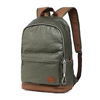 TSD Brand Urban Light Coated Canvas Unisex Adult Adjustable Straps Padded Backpack