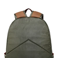 TSD Brand Urban Light Coated Canvas Unisex Adult Adjustable Straps Padded Backpack