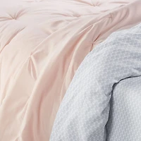 Serta Simply Clean™ Pleated Antimicrobial Treated Complete Bedding Set