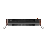 Sharper Image 12" Airbar Usb Powered With Full-Range Tilt Tower Desk Fan
