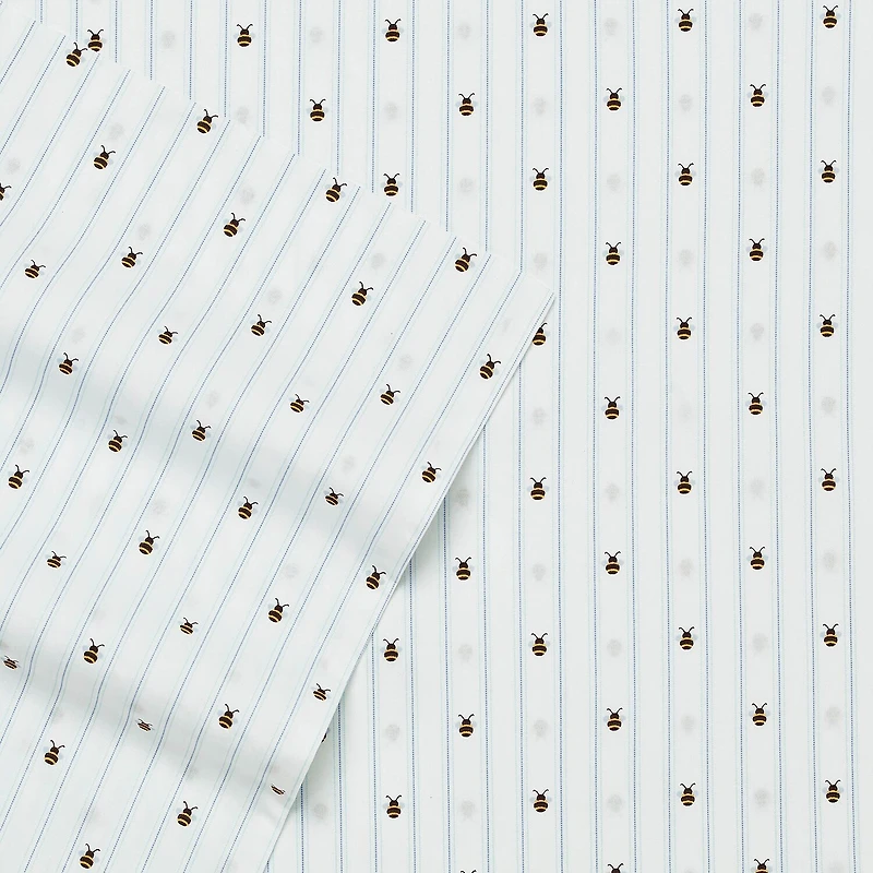 Poppy & Fritz Cotton Peracle Printed Sheet Set