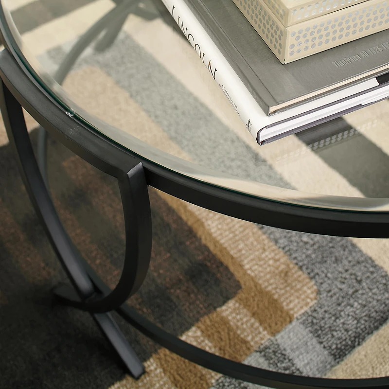 Signature Design by Ashley® Tarrin Living Room Collection Coffee Table Set