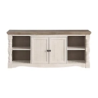 Signature Design by Ashley® Havalance Antique White/Brown Extra Large Tv Stand TV Stand