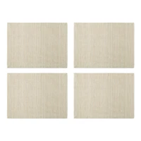Home Expressions 4-pc. Miles Taupe Placemat