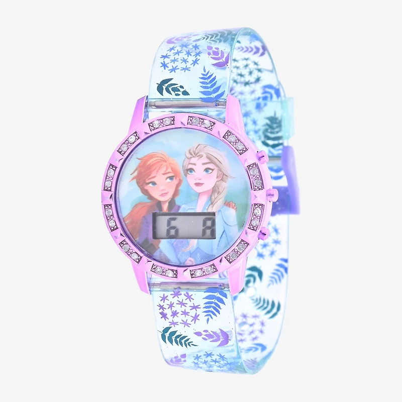 Disney Frozen Girls Digital Multicolor 4-pc. Watch Boxed Set Fzn45068jc21