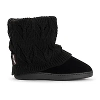 Muk Luks Womens Bootie Slippers
