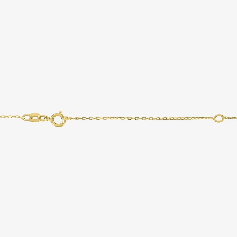 (G-H / I1-I2) Womens Diamond Accent Lab Grown White Diamond 14K Gold Over Silver Bar 2-pc. Necklace Set