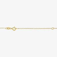 (G-H / I1-I2) Womens Diamond Accent Lab Grown White Diamond 14K Gold Over Silver Bar 2-pc. Necklace Set