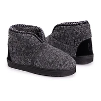 Muk Luks Mens Bootie Slippers