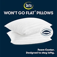Serta® 2 Pack Medium Density Bed Pillow