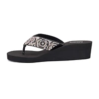 Mixit Womens Rose Wedge Sandals