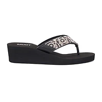 Mixit Womens Rose Wedge Sandals