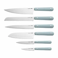 BergHOFF Leo Glints Stainless Steel 7-pc. Knife Block Set