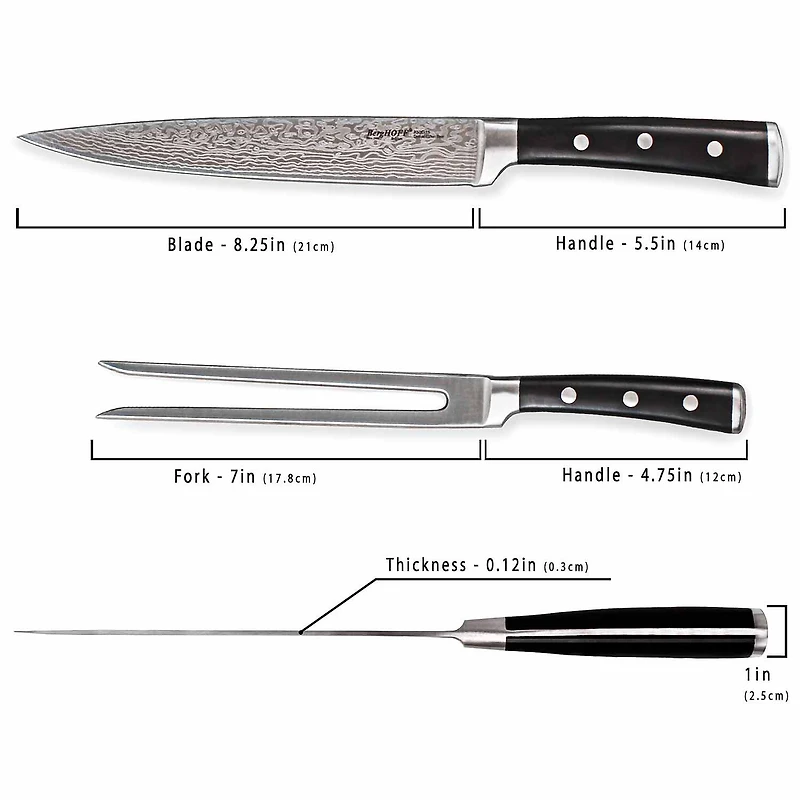 BergHOFF Antigua 2-pc. Carving Knife Set
