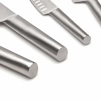 BergHOFF Straight 18/10 Stainless Steel 5-pc. Specialty Knife Set with 3-In-1 Sharpener
