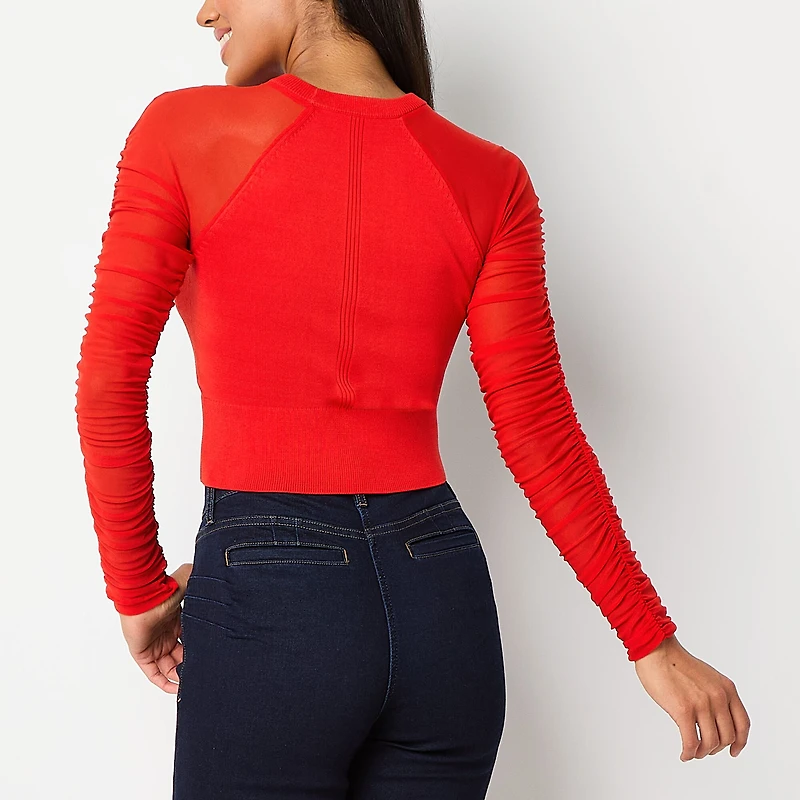 Bold Elements Womens Crew Neck Long Sleeve Pullover Sweater